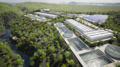 Wastewater Treatment Plant and Biogas Power Generation Plant